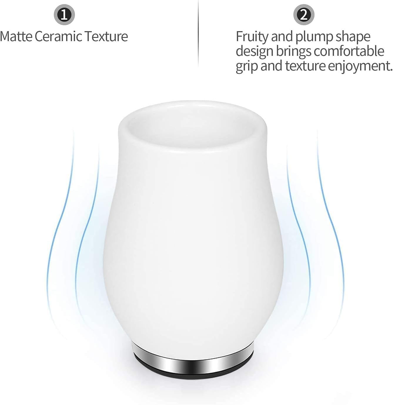 Bathroom Accessories Set 4 Pcs Toothbrush Holder Soap Dispenser Ceramic Bathroom Accessory Set with Toothbrush Cup Soap Dish Tumbler White