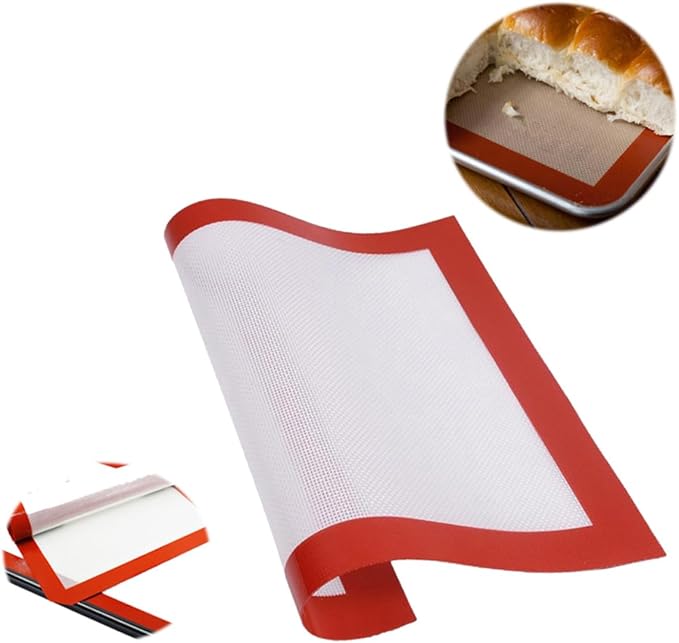 Non-stick Silicone Baking Mat Professional Grade Oven Liner for Pastry and Cookie Heat Resistant Kitchen Mat with Strong Adsorption Flexible and Easy to Clean