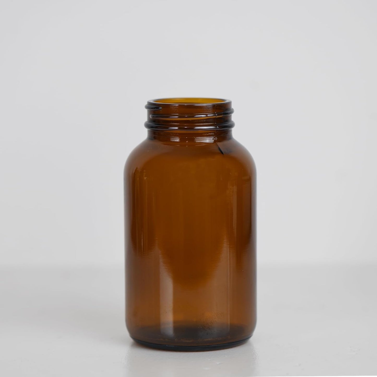 8.5 oz Amber Glass Foam soap Dispenser with Black Rust-Proof Foam Pump, refillable Thick Glass Foam soap Dispenser for Kitchen and Bathroom (1, 8.5 oz)