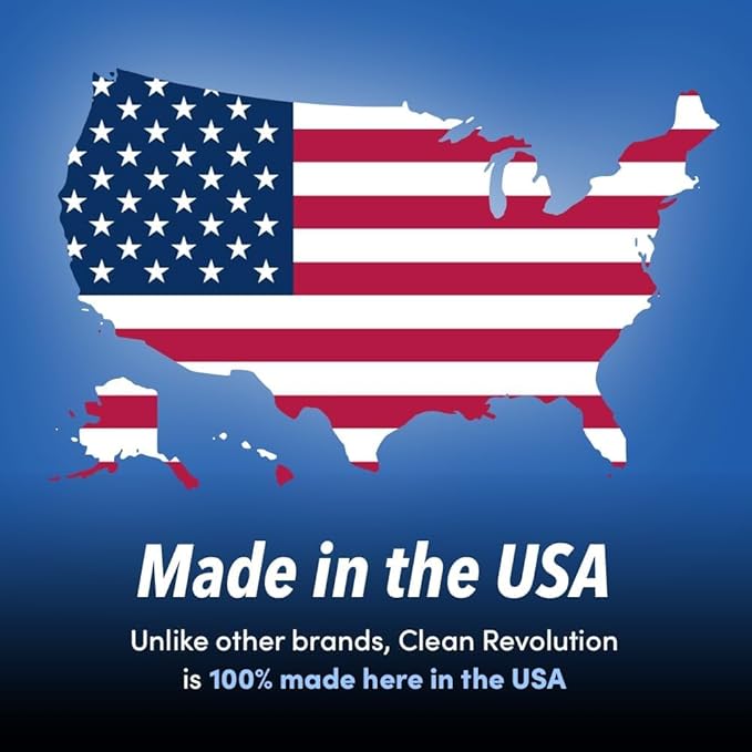 Clean Revolution SuperCharged Multi Surface Cleaner Refill Supply, Non-Toxic, Eco-Friendly & Plant-Based, Ready to Use, Dreamy Citrus, 18 oz (Pack of 1)