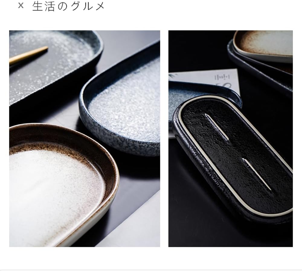 Large Ceramic Bathroom Vanity Tray, 10" Decorative Tray for Countertop, Soap Dispenser Tray for Kitchen Sink, Countertop Organizer for Jewelry, Cosmetics, Candles, Lotion and Perfume (Snow)