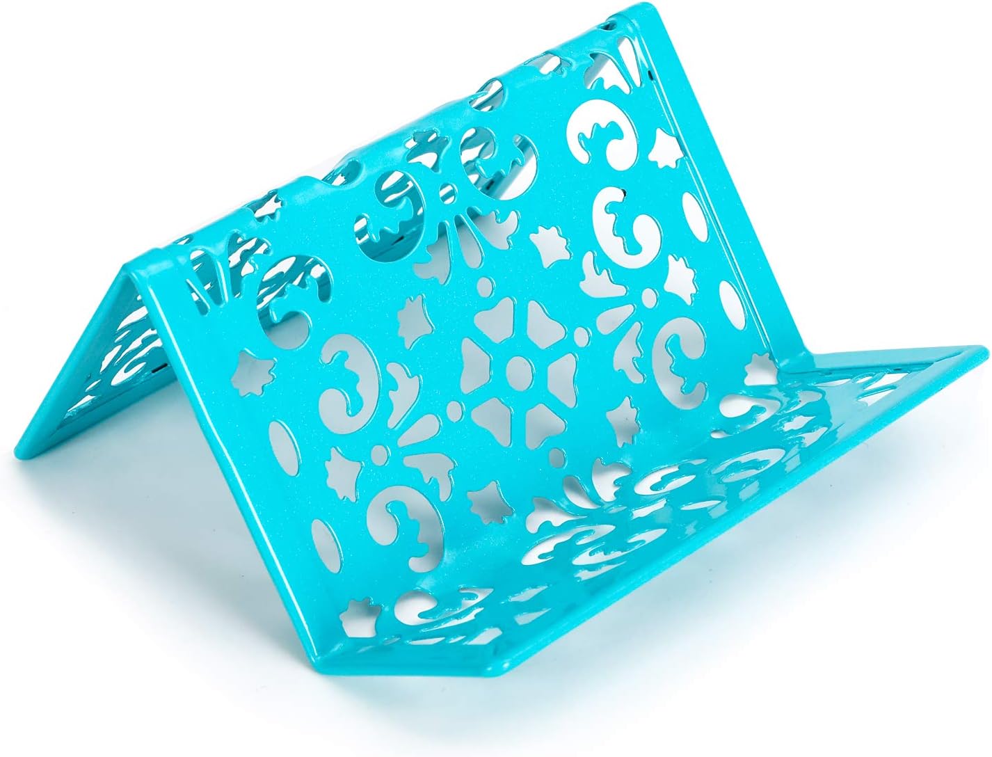 EasyPAG Desk Organizers and Accessories 5 Pieces Office Supplies Set - 2 Tier Paper Tray, Pencil Organizer for Desk, Mail Sorter Countertop, Business Card Holder and Sticky Note Holder, Dark Teal