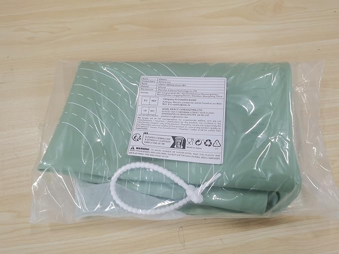 28"X20" Silicone Baking Mat Extra Large Non-stick Pastry Mat with High Edge, Dough Rolling Board for Pastry, Macarons, Pies, Bread, Cookies, Pizza, Fondant, Pasta, Food Grade Silicone Baking Supplies