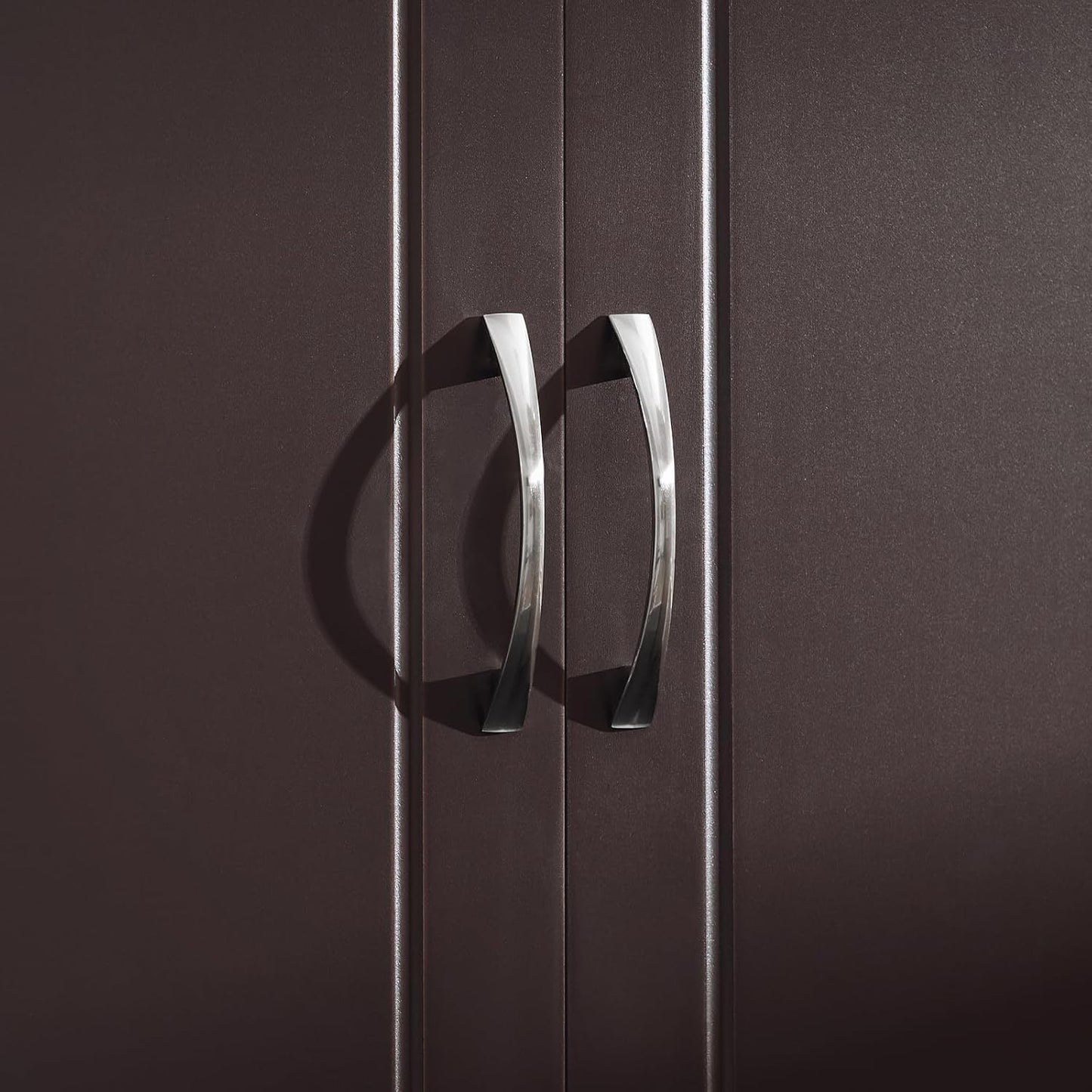 Haotian Wall Cabinet Laundry Room, Medicine Cabinet for Bathroom Kitchen Garage,Floating Cabinet Hanging Storage with Adjustable Shelf, Brown FRG231-BR