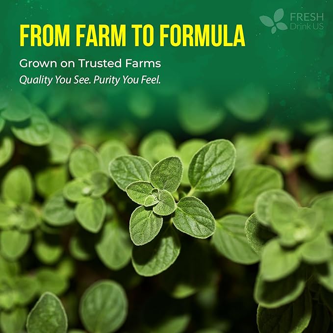 FRESHDRINKUS, Premium Oregano Oil Softgels | 330 Count | Blend of 300mg Oregano Oil (Origanum minutiflorum) + 200mg Black Seed (Nigella Sativa) β Plant-Based Source of Natural Antioxidants.