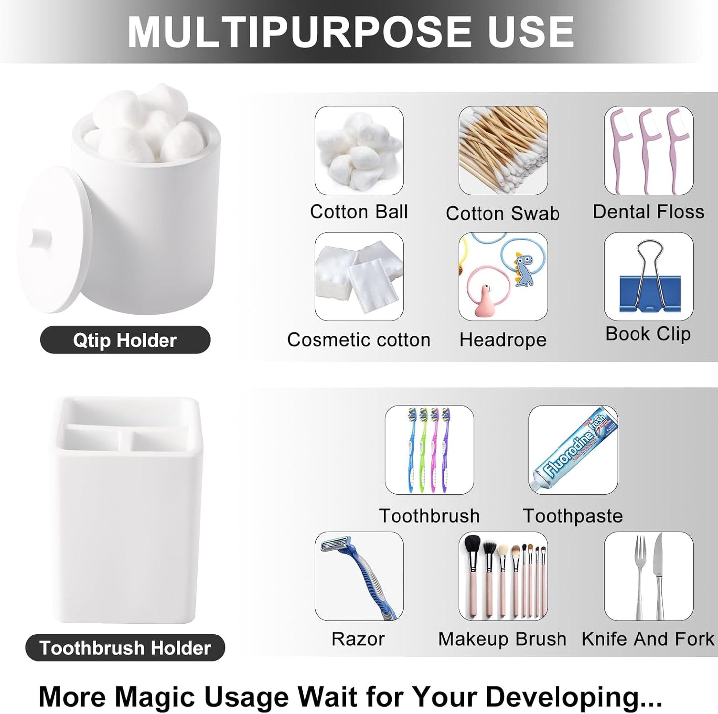 21 Pcs Bathroom Accessory Set with Waterproof Shower Curtain and Non Slip Mat,Resin Bath Set with Toothbrush Holder and Lotion Soap Dispenser,Bathroom Countertop Organizer Set for Home Apartment