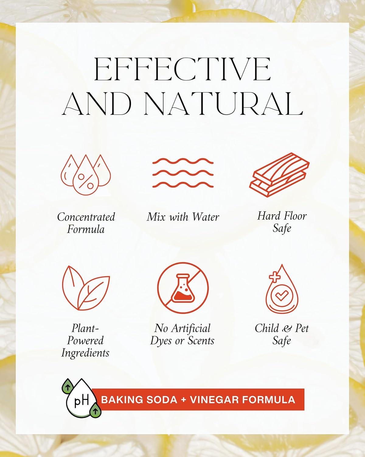 Home 'DREAM HOME' Scented Grapefruit & Lemon Natural Mop Soap -Plant Powered Ingredients - Safe & Effective Floor Cleaner/Wet Dry Vacuum Multipurpose Deodorizer Concentrate/ 32oz