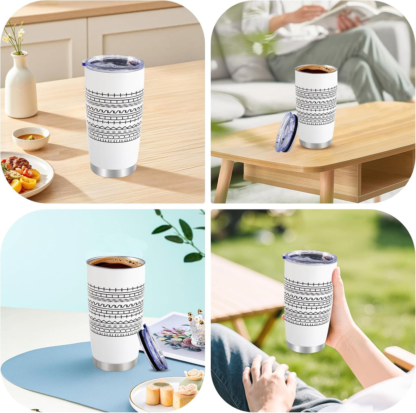 Hidden Message Coffee Mug 20oz, Gift for Work Bestie, Funny Coffee Mug, Modern Coffee Lover Gift for Friends, Family, Coworkers (White)