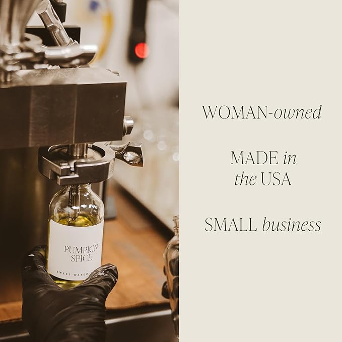 Sweet Water Decor Warm and Cozy Reed Diffuser Set - Orange, Cinnamon, Clove, and Pine Fall and Winter Scented Diffuser - Scent Diffusers for Home, Long Lasting Fragrance, Made in The USA