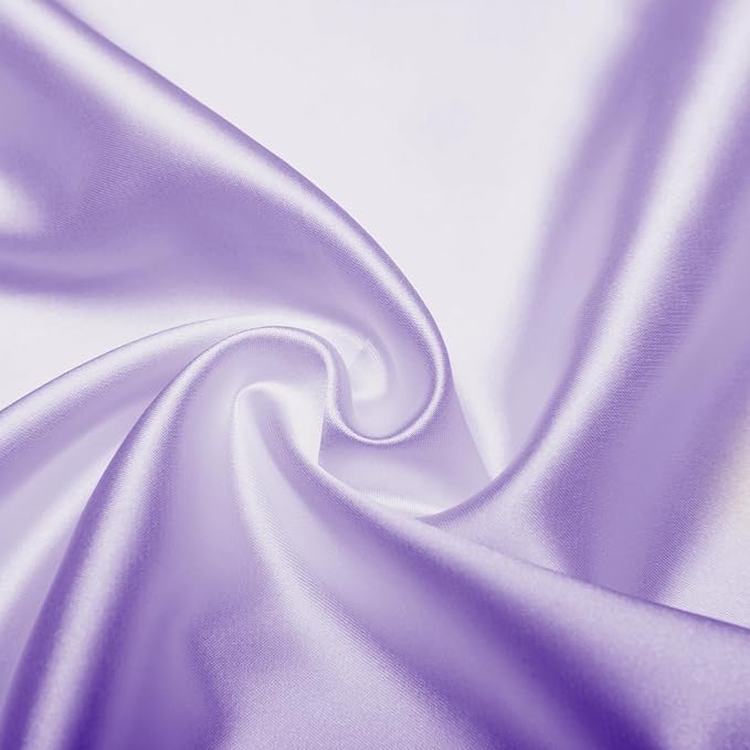 Univivi 12 Inch Satin Garment Shoulder Covers for Clothes (Set of 4) Breathable Shoulder Garment Dust Cover Closet Suit Protects for Suit, Coats, Jackets - Iris