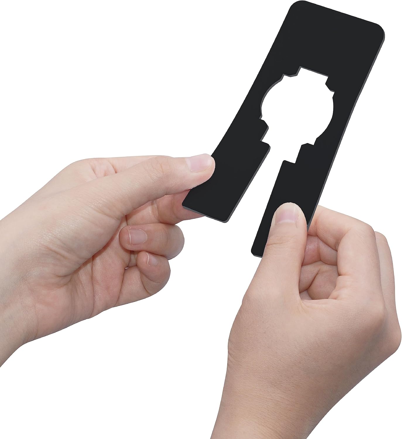 30 PCS Rectangular Closet Dividers with a Bonus Marker, Black Plastic Rectangle Clothing Size Dividers Writable and Reusable for Sorting Clothing Size, Color, Brand, Size 2” x 5.4’’