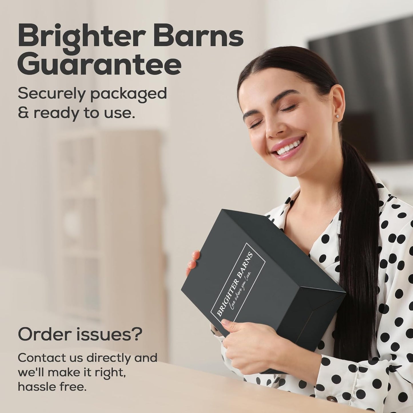 Amber Glass Hand and Dish Soap Dispenser Set by Brighter Barns - Modern Kitchen Decor & Accessories for Airbnb, RV, Office, Housewarming Gifts (Amber)