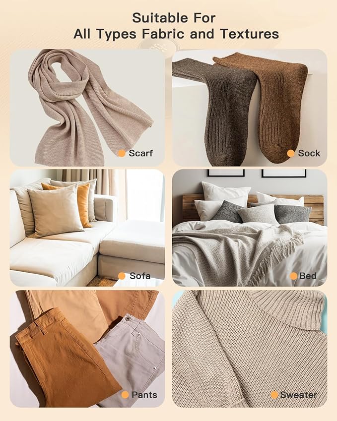 coldSky Rechargeable Fabric Shaver, Lint Shaver with Digital Display, Sweater Shaver with 6-Leaf Blades and Safety Lock, 3-Speeds Defuzzer Remove Fuzz, Pills from Clothes, Furniture, Sofa, Dark Gray