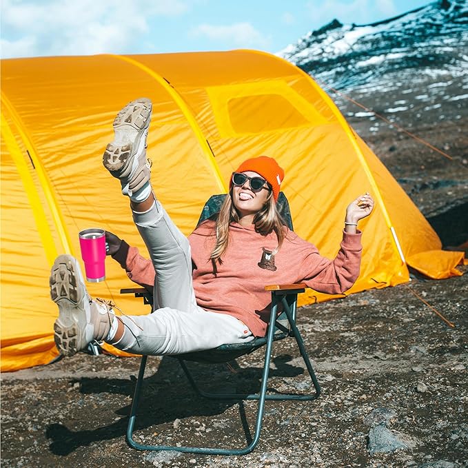 20 oz Tumbler with Handle and Lid, Stainless Steel Tumbler Insulated Travel Coffee Mug, Spill Proof Double Wall Vacuum Tumbler Cup Keep Drink Hot & Cold, Hot Pink, 12 Pack