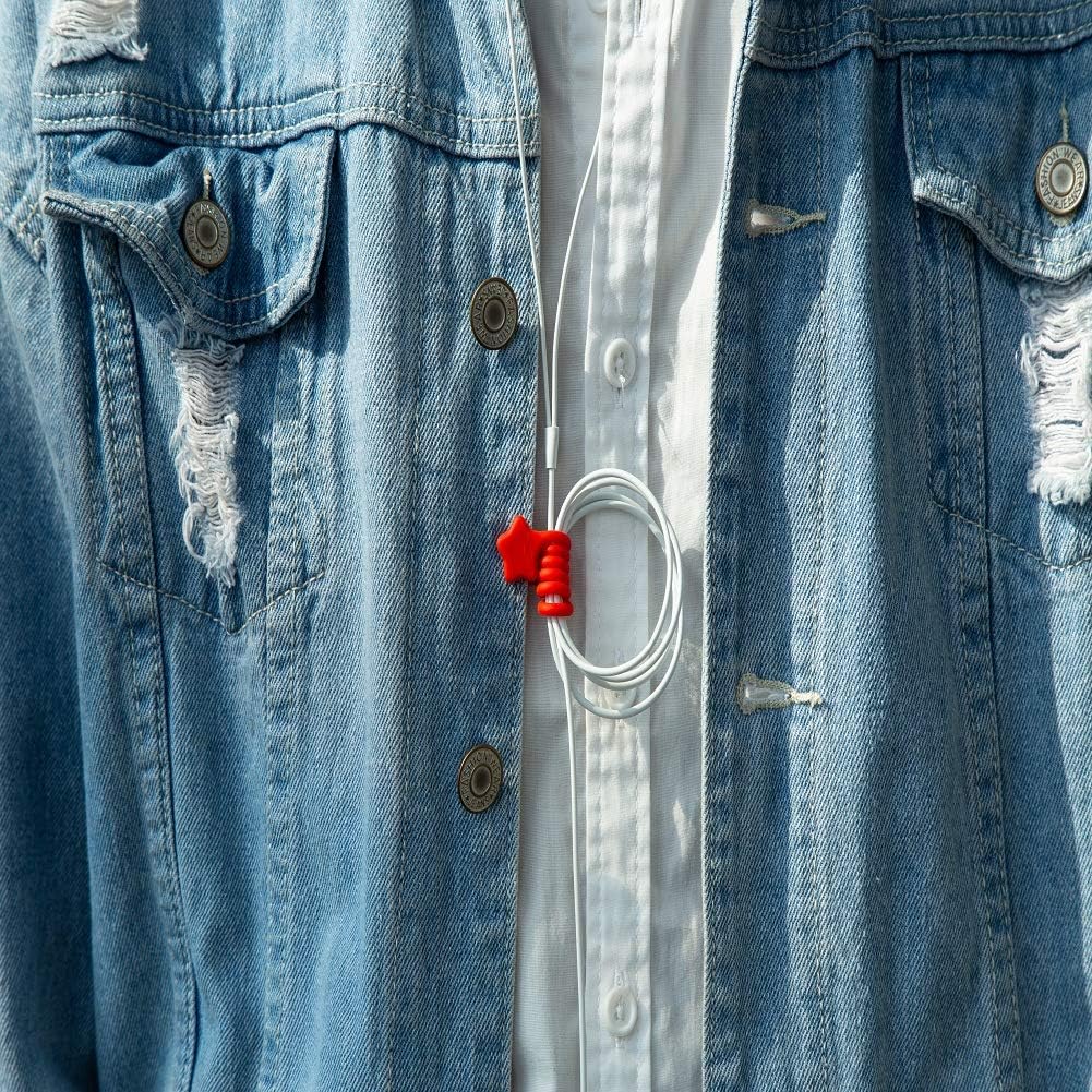 Reusable Silicone Magnetic Cable Ties, 7.48'' Magnetic Twist Ties for Bundling and Organizing, Holding Stuff, USB Charging Cords, Fridge Magnets, or to Play and Decorate(7 Colors, 14 Pack)