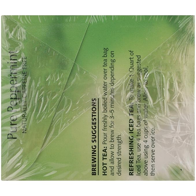 Twinings Pure Peppermint Herbal Tea Bags, 20 Count (Pack of 3)
