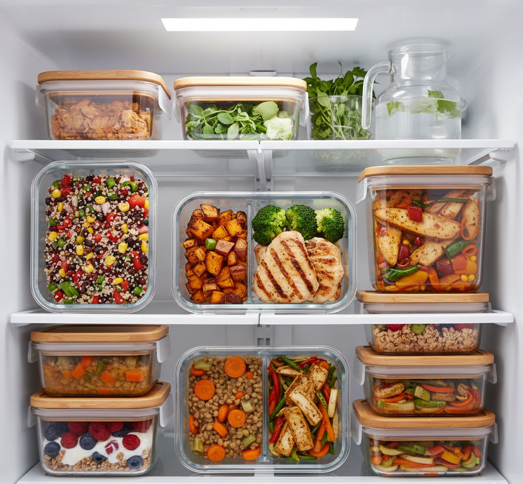 Mindful Meal Prep: Using Glass Containers to Fight Food Spoilage and Plastic