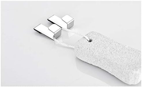 NearMoon Bathroom Shower Caddy 2 Pack, No Drill 304 Stainless Steel Shower Organizer with 2 Hooks (Corner Shelf, Chrome)