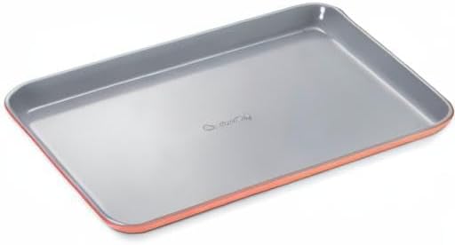 Caraway Non-Stick Ceramic Baking Sheet - Naturally Slick Ceramic Coating - Non-Toxic, PTFE & PFOA Free - Perfect for Baking, Roasting, and More - Medium (15" x 10") - Perracotta