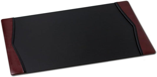 Dacasso Leather Desk Pad with Side Rails