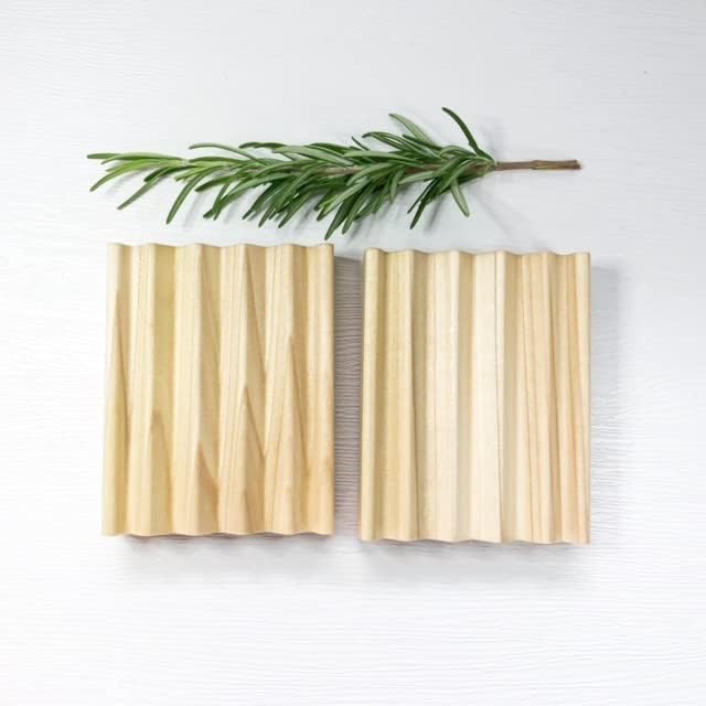 2 Pack Soap Dish, Draining Dish for Our Shampoo Bars & Conditioner Bars, 100% Natural Poplar Wood, No Chemical Varnish, Lacquer or Stain is Used, Handmade in The USA (Regular)