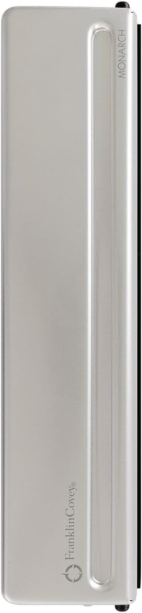 FranklinCovey - Metal Hole Punch for FranklinCovey Planners | Spill-Proof Chip Collector & Rubber Non-Slip Base (Monarch)