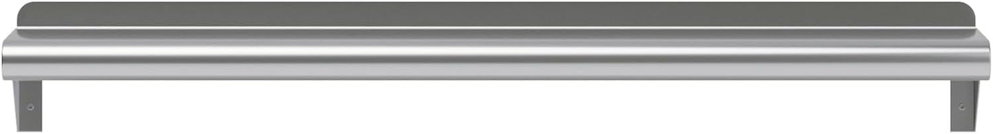 AmGood 36" Long X 6" Deep Stainless Steel Wall Shelf | NSF Certified | Appliance & Equipment Metal Shelving | Kitchen, Restaurant, Garage, Laundry, Utility Room
