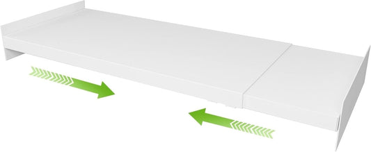 Expandable Closet Shelf Organizer, Adjustable Shelves Organizer, Storage Shelving Rack DIY Divider RV Separator for Cabinet Pantry Wardrobe Cupboard Kitchen, 1 Pack, XXL