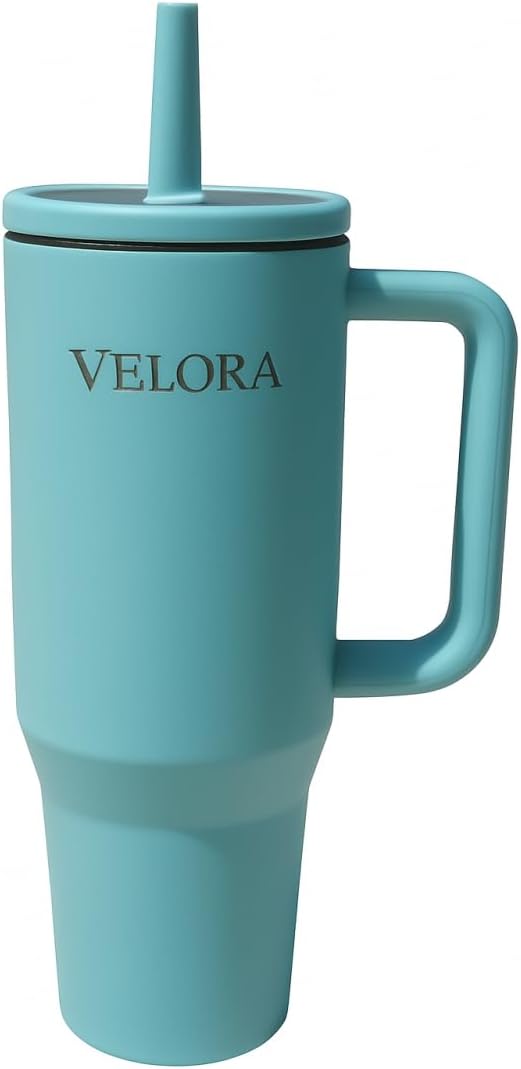 VELORA ChillGuard 40 oz Stainless Steel Insulated Tumbler for Hot & Cold Drinks (Water, Coffee, Smoothies, juices etc)