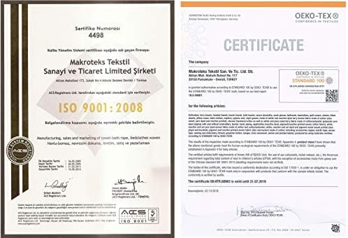 SALBAKOS 100% Turkish Cotton Extra Large Bath Sheet Set of 2 35x70 inch | Heirloom Quality | Hotel & Spa Collection | Soft, Absorbent Oversize Bath Towels | Made in Turkey (Ivory, 2 Bath Sheets)