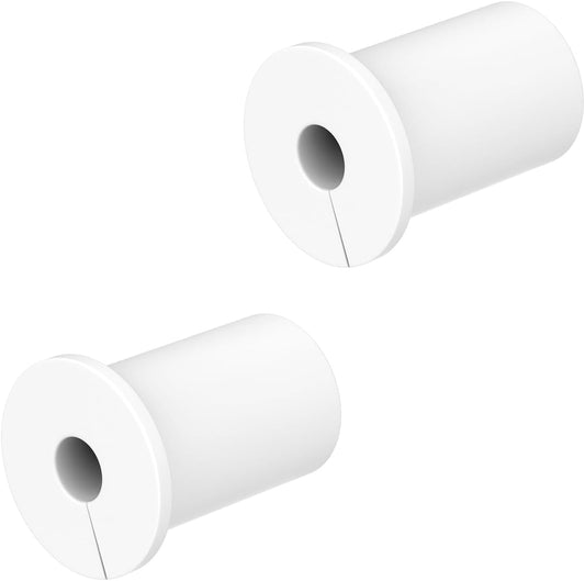 2PCS White 3/4inch starlink Wall Cable Pass Through Bushing Grommets Accessories (2PCS White Starlink Grommets)