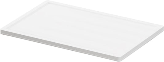 JOYMOOP Foldable Storage Cabinet Top Cover, Fits XL Storage Boxes, Durable, Easy to Install, Dustproof and Waterproof, White