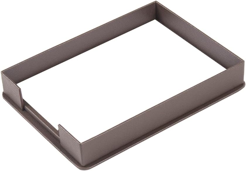 Dora Bonded Leather Executive Desk Set – 11-Piece Luxury Desk Organizer with Desk Mat, Name Plate, Pens, Mouse Pad, Photo Frame & Office Accessories