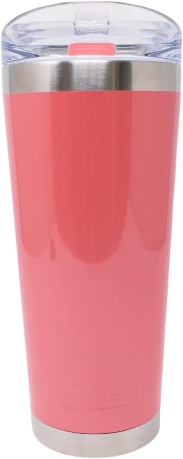 Classic Premium Stainless Steel Tumbler with 12-Hour Temperature Control, Tritan Lid, and BPA-Free Construction | Coral Classic, 26 oz