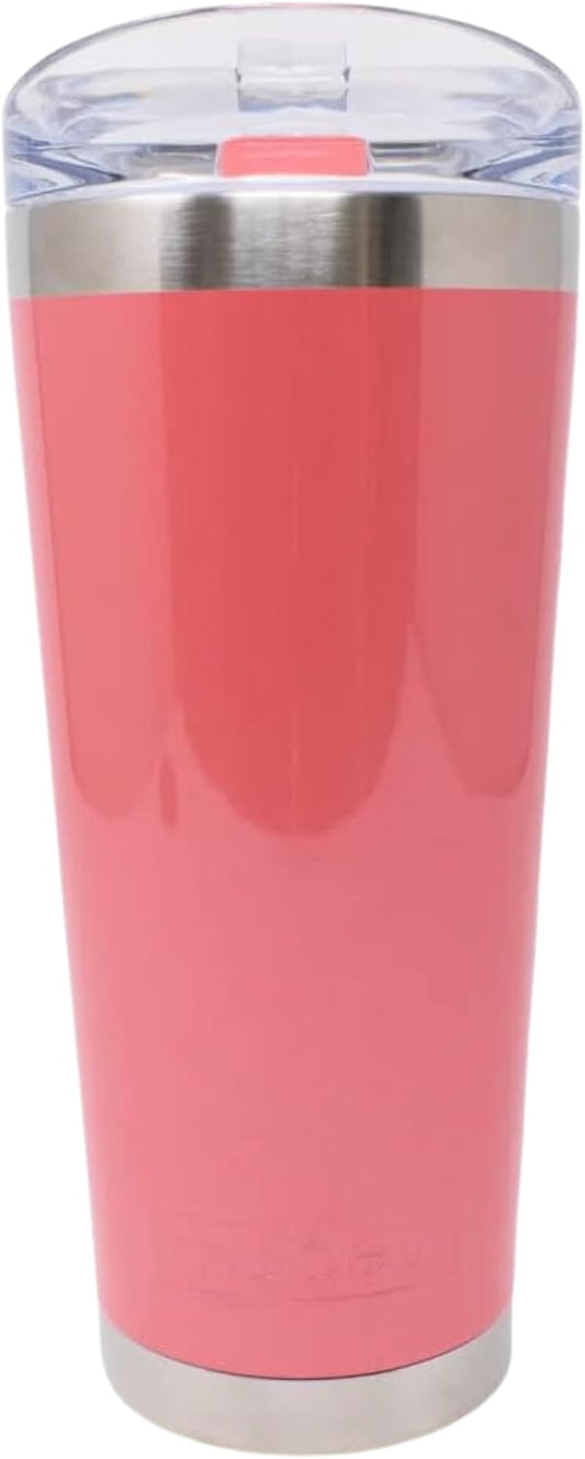 Classic Premium Stainless Steel Tumbler with 12-Hour Temperature Control, Tritan Lid, and BPA-Free Construction | Coral Classic, 26 oz
