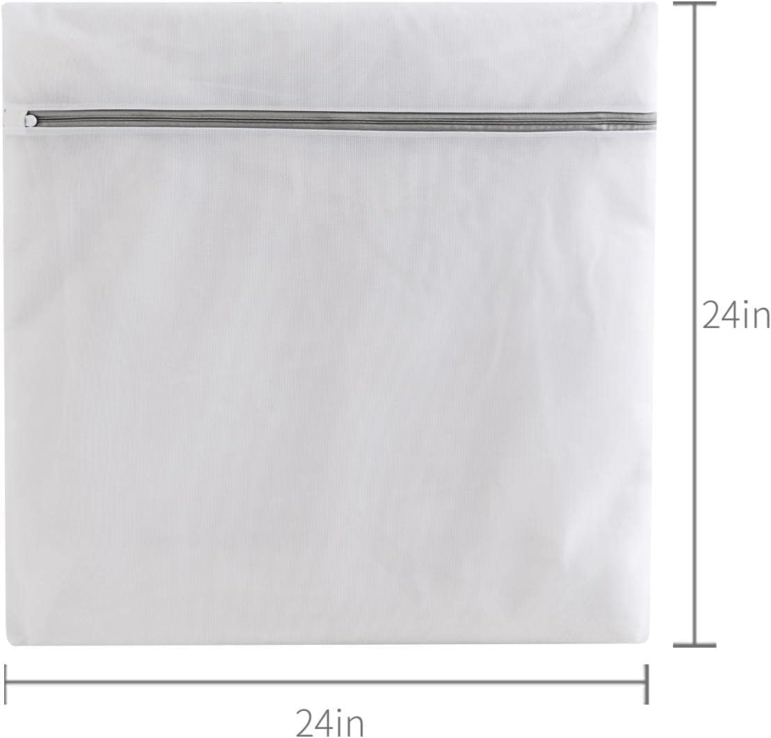 Lingerie bags for laundry(3Pcs,24 X 24inch),large mesh laundry bags,Delicates Bags for Washing Machine