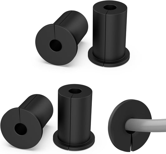4PCS 3/4 inch starlink Wall Cable Pass Through Bushing Grommets Accessories for Cables,Star Link Cable Routing kit for starlink mounting kit,Silicone Wall Bushing for starlink dishy ethernet Cables