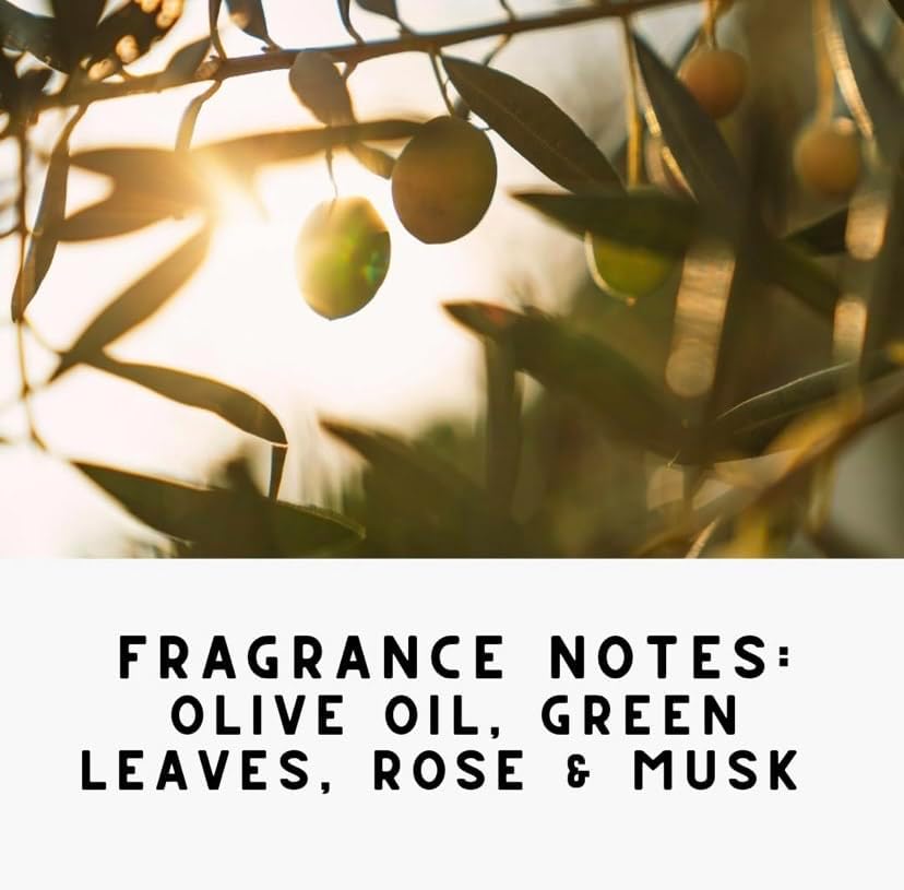 Home 'Olive Grove' Mop Soap, Natural Cleaner Infused with Olive Leaf, Rose & Green Leaf Scents - Safe & Effective Floor Cleaner/Wet Dry Vacuum Multipurpose Concentrate/ 32oz