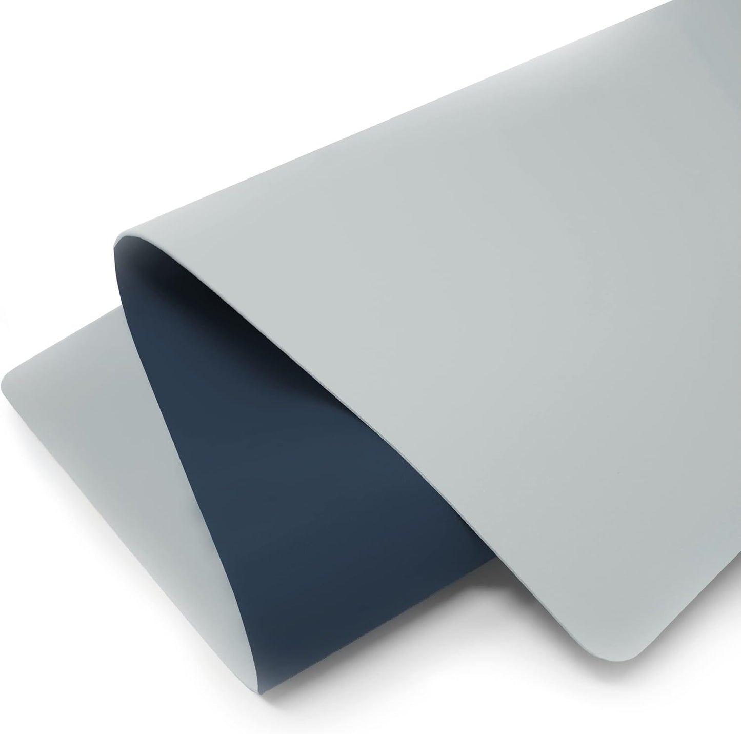 Vine Creations Leather Desk Mat 24" x 17", Desk Protector, PU Leather Desk Pad, Small Desk Pad Mat, Desk Blotter, Desk Pads on Top of Desks, Small Desk Mat, for Home or Office (Dark Blue)