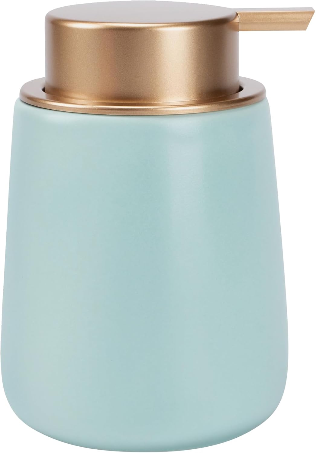 Soap Dispenser Ceramic with Easy-to-Press Pump Hand Lotion Liquid Dispenser for Shampoo Bathroom Kitchen 12 oz