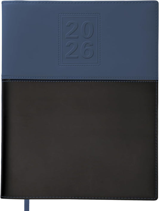 2026 Planner Calendar, 8"x10" : Includes 14 Months (November 2025 - December 2026) / 2026 Weekly Planner/Weekly Agenda/Monthly Calendar Organizer (Navy/Black)