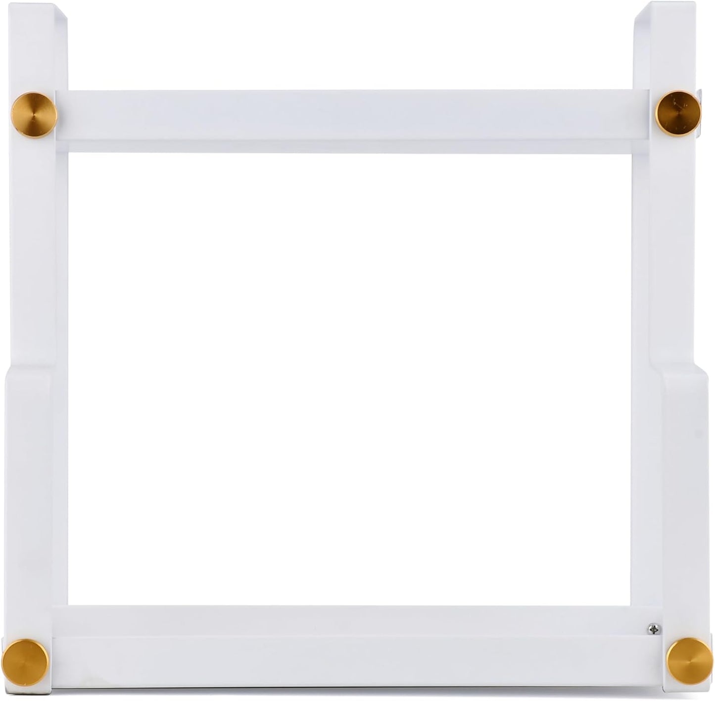 FFK 2 Tier Bathroom Countertop Organizer,Cosmetic Organizer,Storage Shelf for Bathroom,Ideal for Cabinet, Countertop, Pantry, and Desktop, for Bathroom, Kitchen, Office(White)