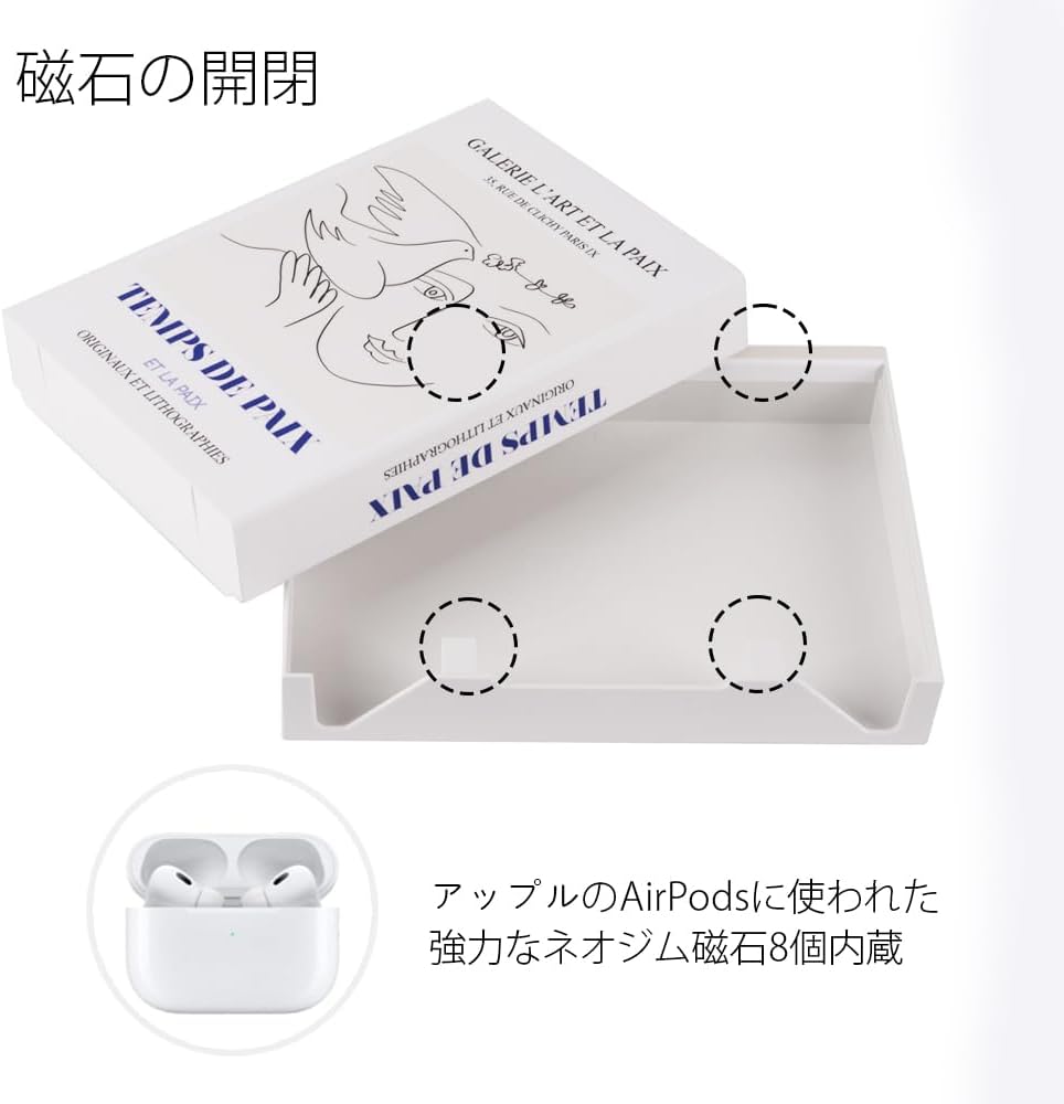 Book Shape Decorative Cable Management Box - Expandable Cable Organizer Box with Magnetic Closure for Home & Office (Blue Coral, Standard)