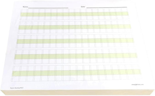 Channie’s Practice Handwriting & Printing Paper Workbook One Page A Day, 250 Pages Front & Back, 125 Sheets, Grades PreK – 1st, Size 8.5” x 11” Summer School, Summer Bridge