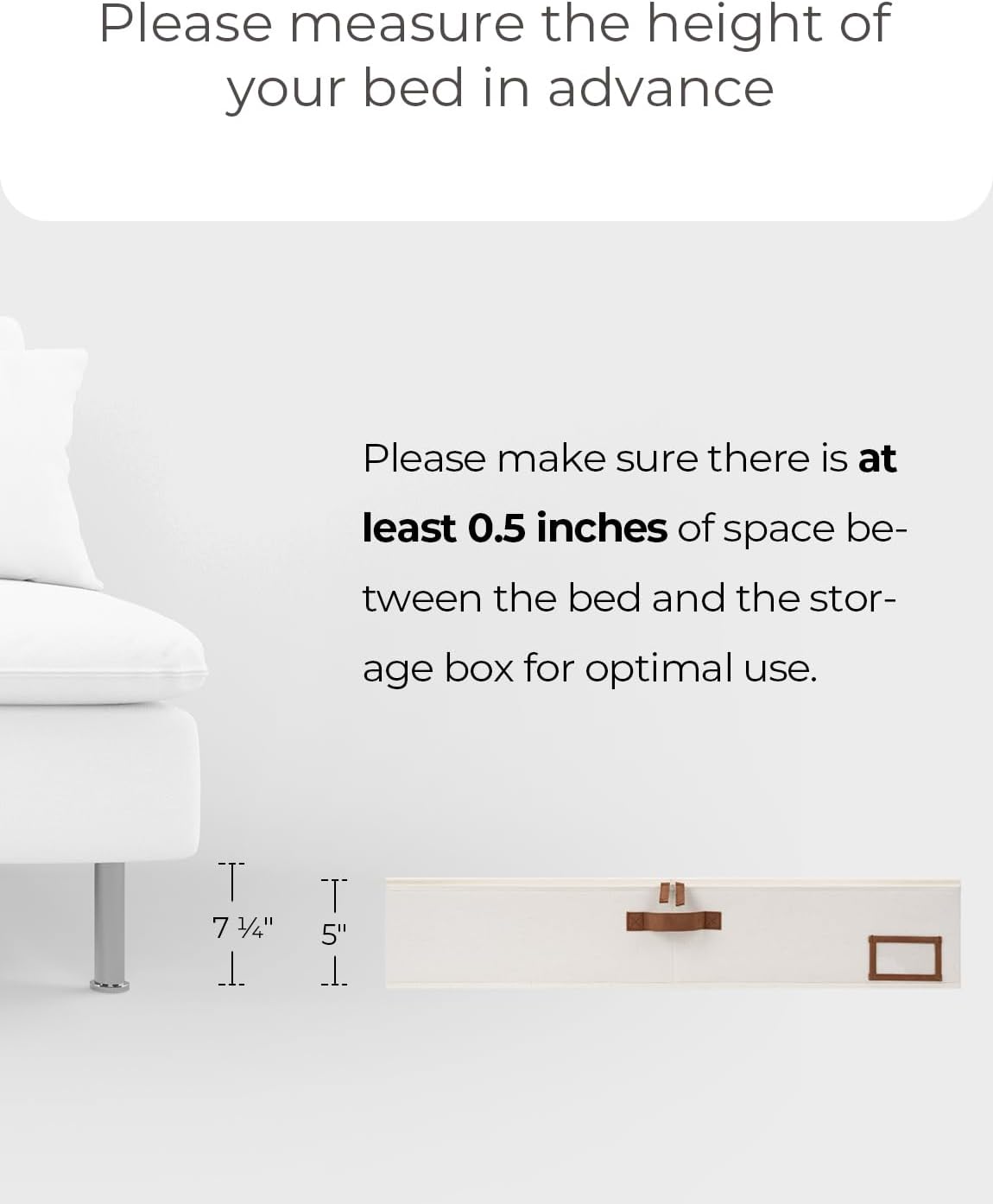 StorageWorks Under Bed Storage Containers with Handles and Label Holder, 2 Pack Ultra-thick Fabric Underbed Bins, Closet Organizer for Clothes, Blankets, Sweater