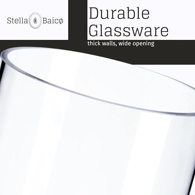 Small Glass Apothecary Jars with Lid, Clear Candy Jar with Lid, Cute Small Decorative Glass Jars for Wedding, Display and Home Decor, Glass Canisters (Height: 9", Diameter: 5")