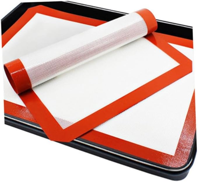 Non-stick Silicone Baking Mat Professional Grade Oven Liner for Pastry and Cookie Heat Resistant Kitchen Mat with Strong Adsorption Flexible and Easy to Clean