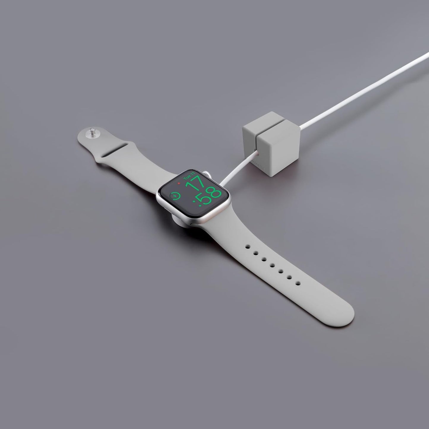 Function101 Weighted Magnetic Cable Blocks – Non-Adhesive Anchors for Cable Organization – Weighted Cord Holders & Accessory Organizer – Durable Magnetic Accessories for Office Use (Gray, Pack of 3)