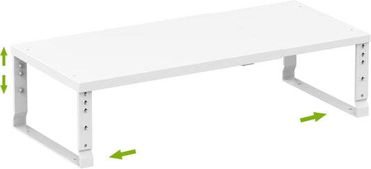 Expandable,Stackable Spice Rack,Seasoning Organizer and Storage,Spices Jar Racks for Cabinet,Countertop, Metal Pantry, Cupboard,Laundry Storages,Heavy Duty(1 PACK/MEDIUM/WHITE)