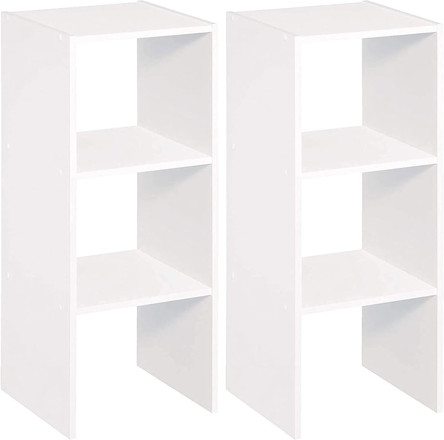ClosetMaid Vertical Cube Organizer, White (3 Pack)